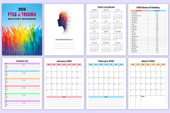 PTSD Trauma Recovery Workbook - CraftNest - Digital Crafting and Art