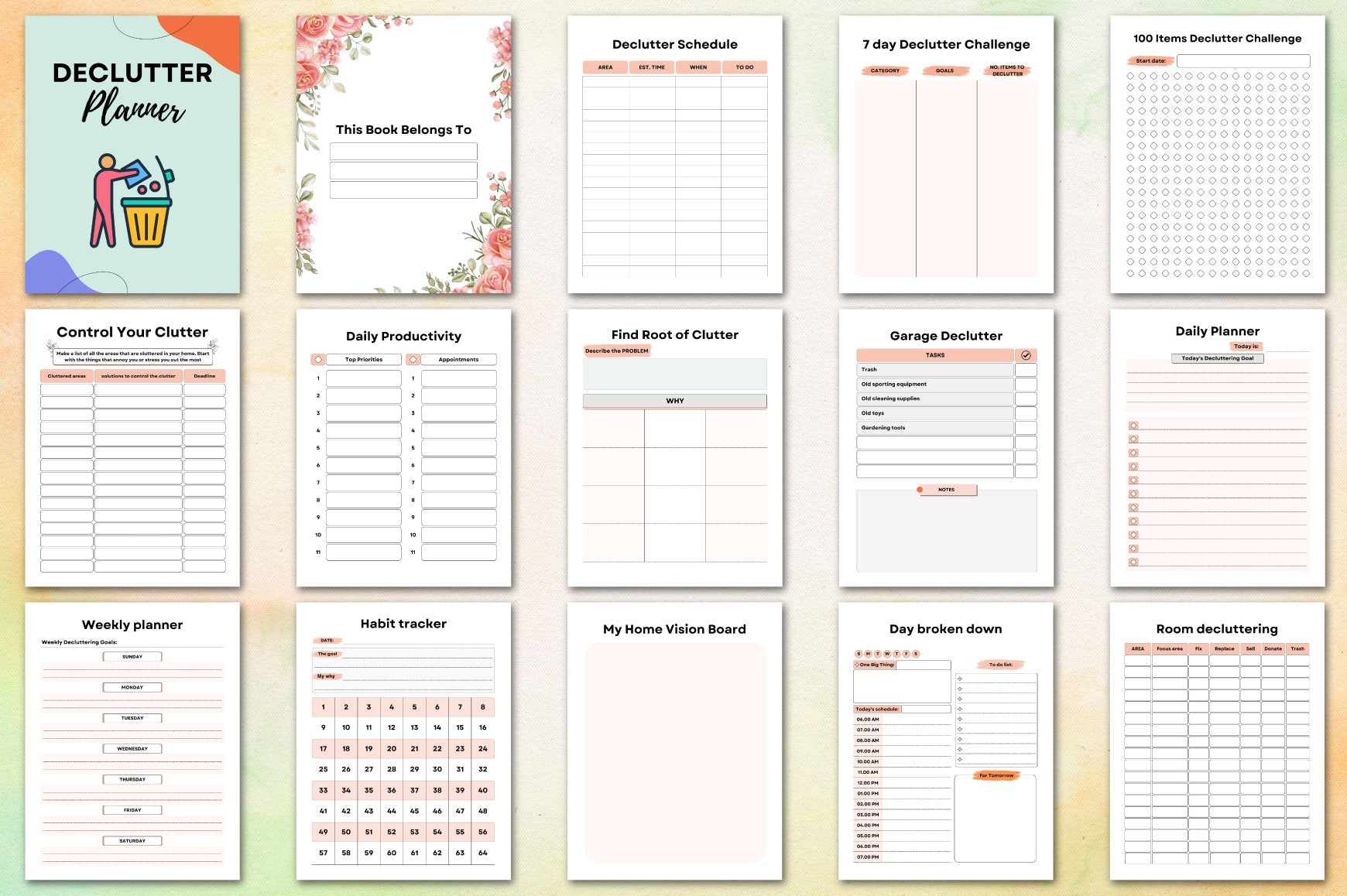 Declutter Planner Guide