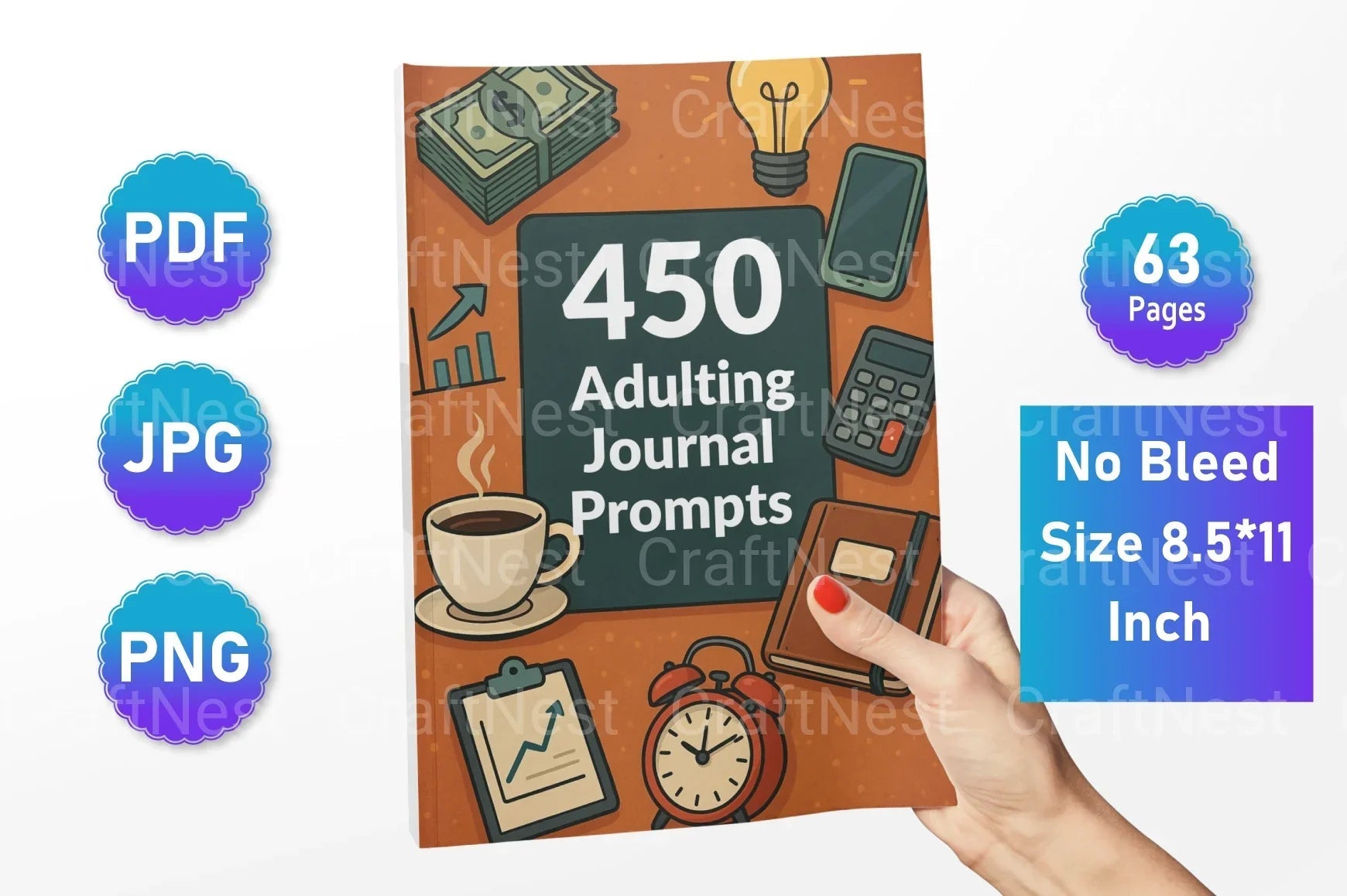 Engaging Adulting Prompts for Personal Growth - CraftNest - Digital Crafting and Art