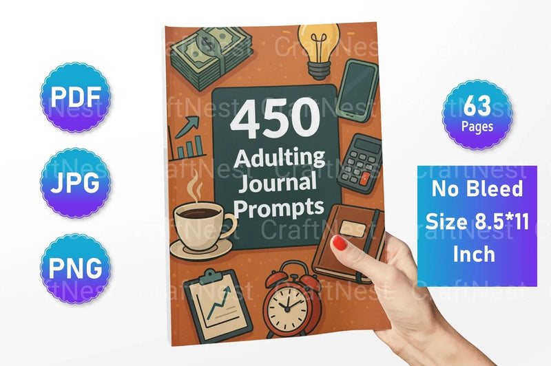 Engaging Adulting Prompts for Personal Growth - CraftNest - Digital Crafting and Art