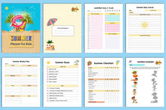 Summer Planner for Kids - CraftNest - Digital Crafting and Art