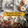 Nature Christmas Junk Journal Pages