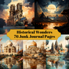 Historical Wonders Junk Journal Pages
