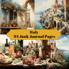 Italy Junk Journal Pages