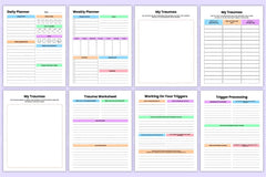 PTSD Trauma Recovery Workbook - CraftNest - Digital Crafting and Art