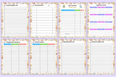 Home School Planner - CraftNest - Digital Crafting and Art
