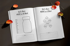 Money Saving Challenges Planner - CraftNest - Digital Crafting and Art