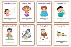 Coping Skills Flashcards for Kids - CraftNest - Digital Crafting and Art
