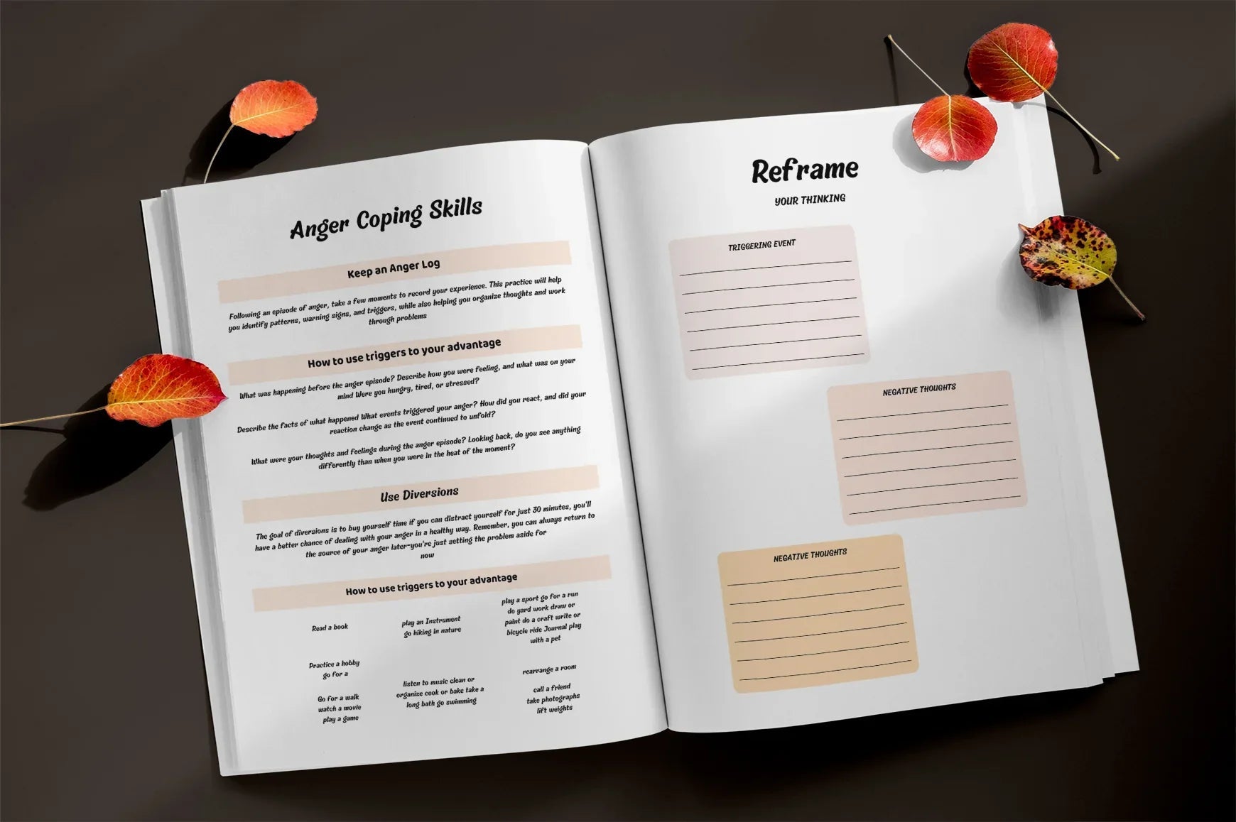 Anger Management for Kids Planner - CraftNest - Digital Crafting and Art
