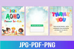ADHD Planner for Kids - CraftNest - Digital Crafting and Art