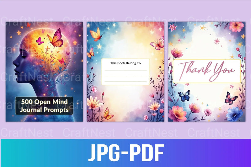 Open Mind Prompts for Creativity and Inspiration - CraftNest - Digital Crafting and Art