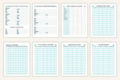 Medical Tracker Ultimate: Comprehensive Health Management Tool - CraftNest - Digital Crafting and Art