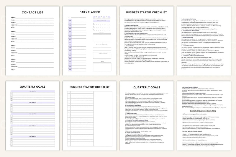 Entrepreneur Busters Success Workbook - CraftNest - Digital Crafting and Art