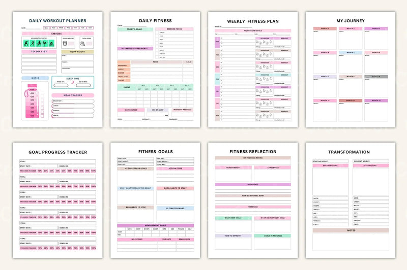 Ultimate Wellness Fitness Guide - CraftNest - Digital Crafting and Art