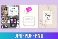 Rich Girl Planner - CraftNest - Digital Crafting and Art