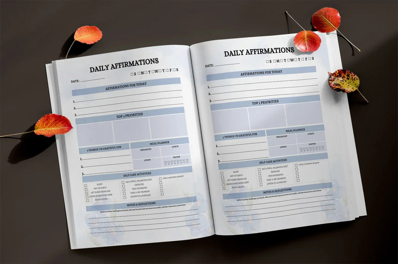 Daily Affirmations Planner  Bundle - CraftNest - Digital Crafting and Art