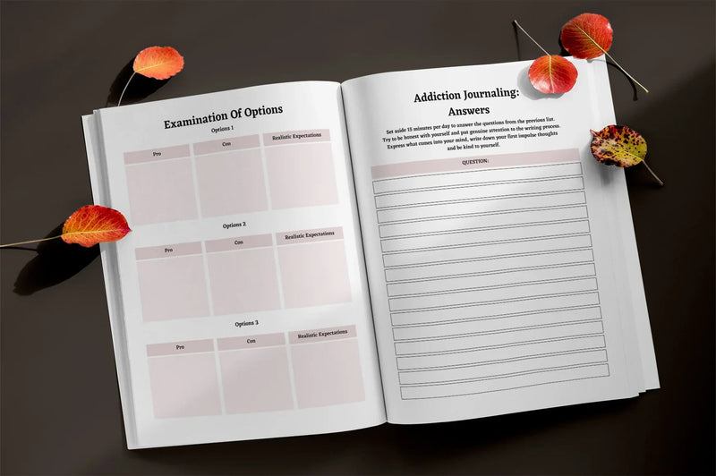 Addiction Recovery Planner - CraftNest - Digital Crafting and Art