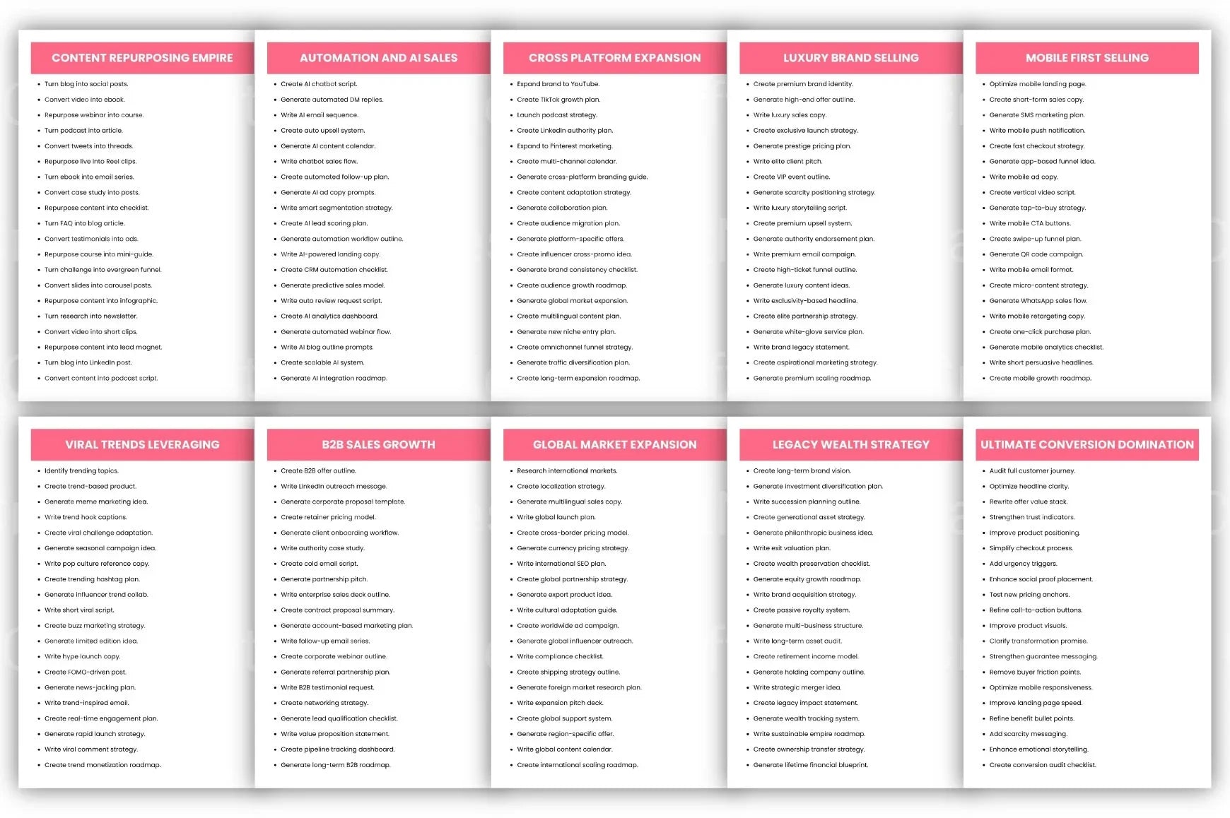 Viral Seller Prompts for Success - CraftNest - Digital Crafting and Art