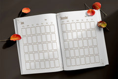 Blank Monthly Calendar Planner - CraftNest - Digital Crafting and Art