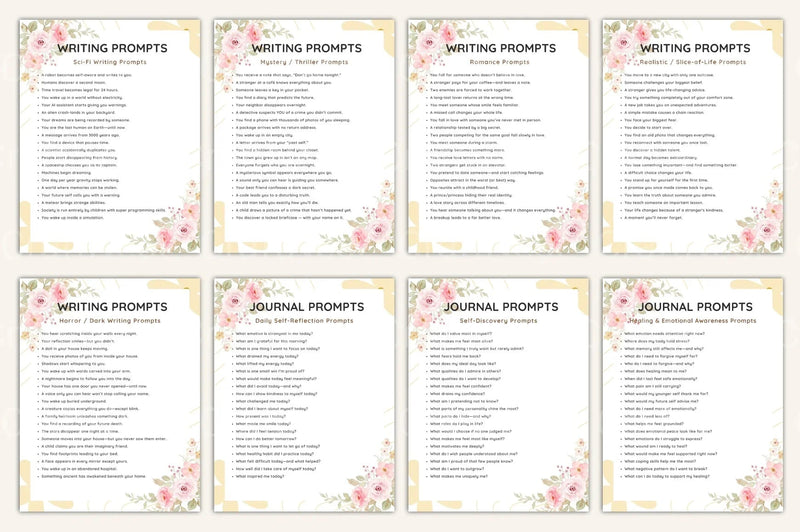 Ultimate All-In-One Prompts Book - CraftNest - Digital Crafting and Art