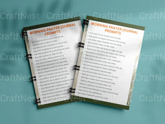 Prayer Prompts for Spiritual Growth - CraftNest - Digital Crafting and Art