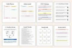 Mental Health Workbook for Personal Growth - CraftNest - Digital Crafting and Art