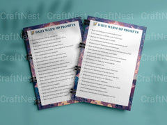 Creative Classroom Prompts Book - CraftNest - Digital Crafting and Art