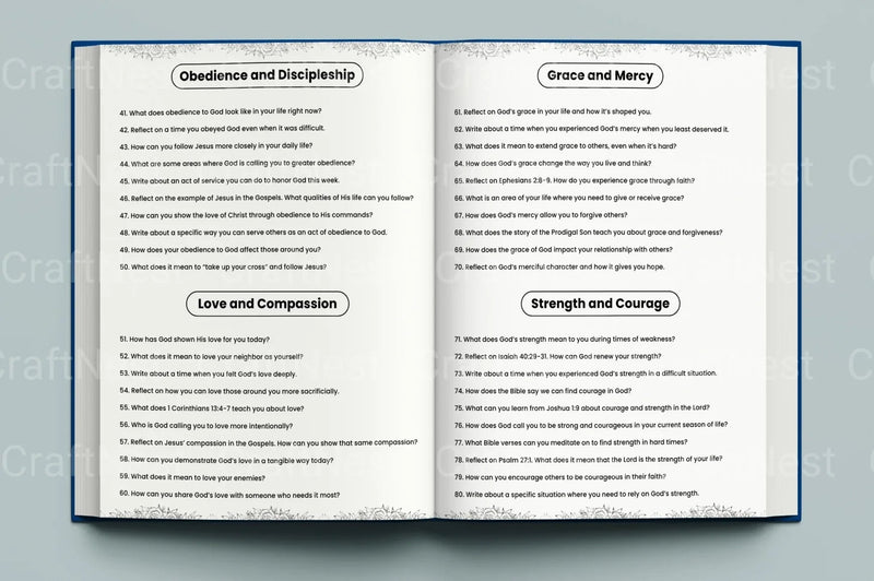 Bible Prompts for Inspiration - CraftNest - Digital Crafting and Art