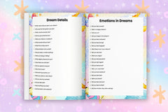 Dream Prompts Book for Creative Inspiration - CraftNest - Digital Crafting and Art
