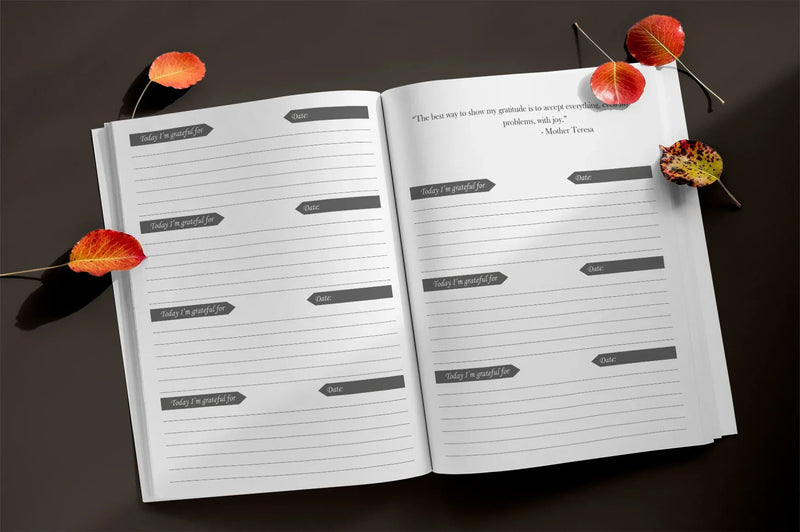 Weekly Gratitude Planner - CraftNest - Digital Crafting and Art