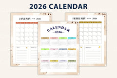 Yearly, Weekly & Monthly Planner 2024 - CraftNest - Digital Crafting and Art