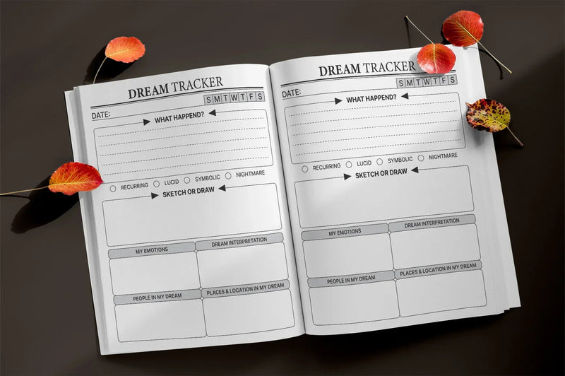 Dream Tracker Planner - Printable Planner - CraftNest - Digital Crafting and Art