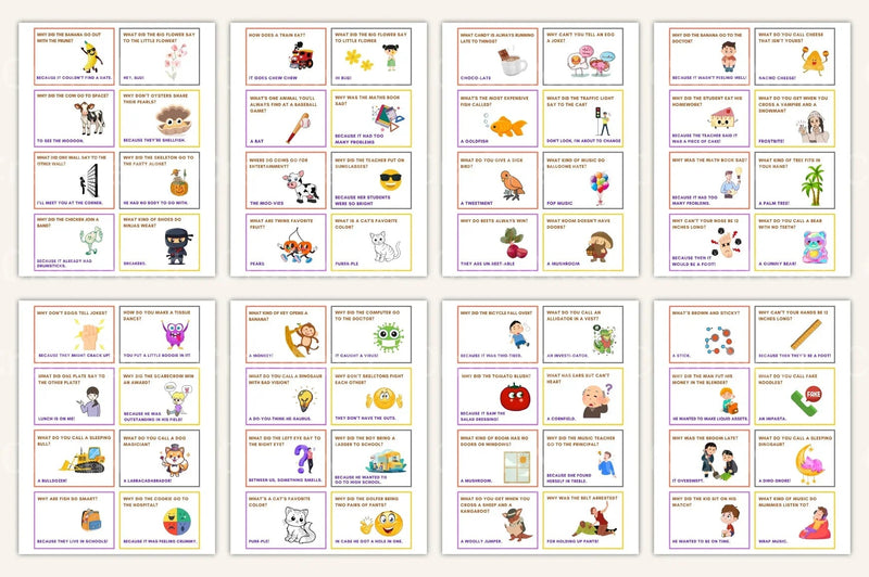 Lunchbox Jokes for Kids - CraftNest - Digital Crafting and Art