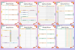 Self Care Planner: Enhance Your Wellbeing - CraftNest - Digital Crafting and Art