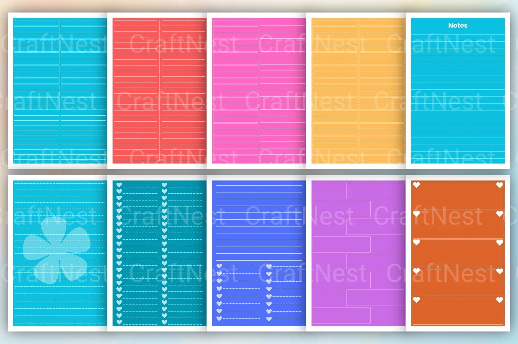 Notebook from 100 - CraftNest - Digital Crafting and Art