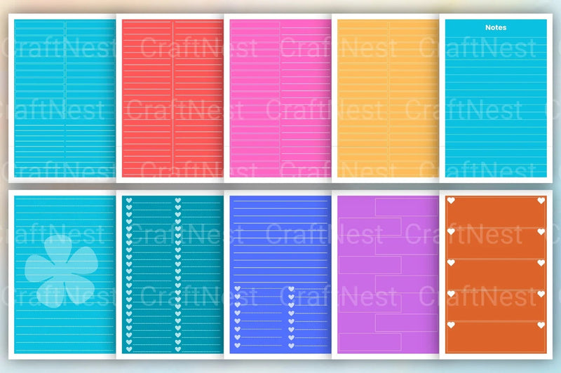 Notebook from 100 - CraftNest - Digital Crafting and Art