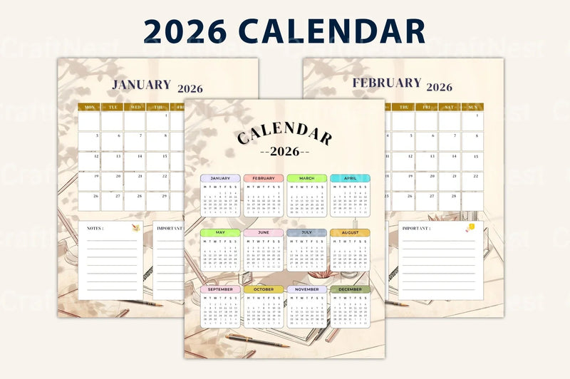 Entrepreneur Side Hustle Organizer - CraftNest - Digital Crafting and Art