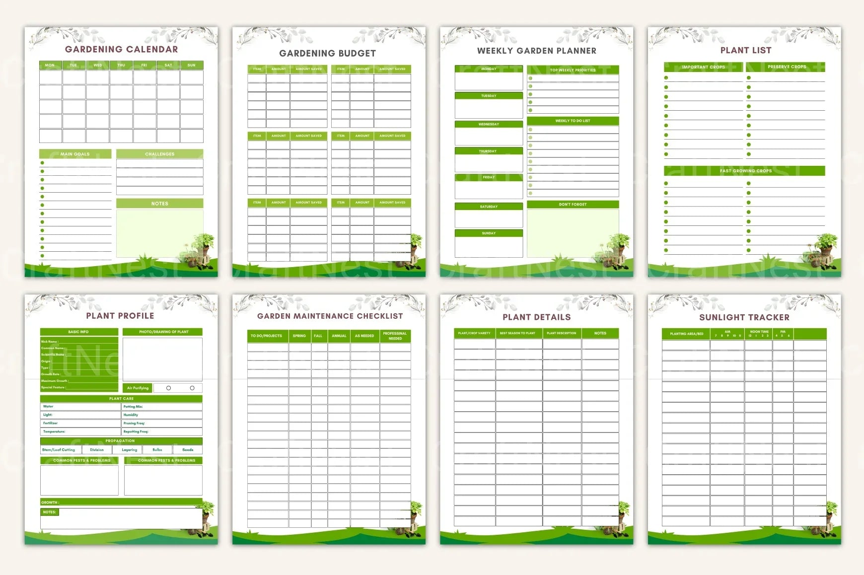 Garden Planner Guide - CraftNest - Digital Crafting and Art