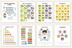 Educational Posters for Kids - CraftNest - Digital Crafting and Art