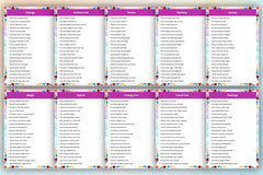 Colorful Curiosity Prompts for Creative Inspiration - CraftNest - Digital Crafting and Art