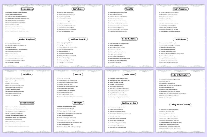 Bible Prompts for Inspiration - CraftNest - Digital Crafting and Art