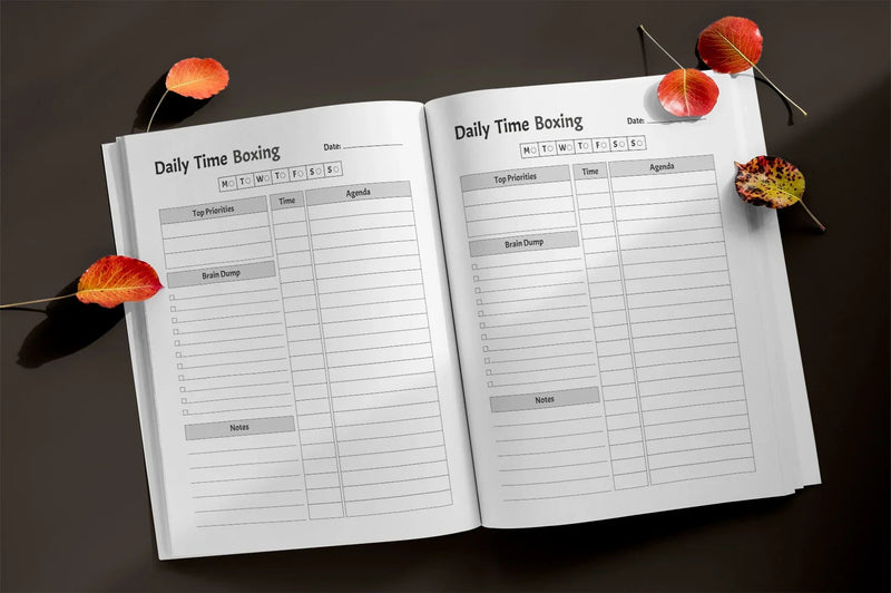 Day Time Boxing Planner - CraftNest - Digital Crafting and Art