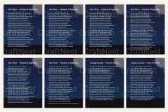 Moon Ritual Prompts Book - CraftNest - Digital Crafting and Art