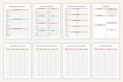 Ultimate House Management Binder for Organization - CraftNest - Digital Crafting and Art
