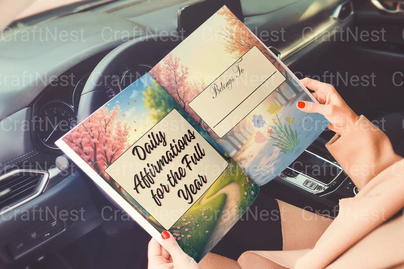 Daily Affirmations for the Year - CraftNest - Digital Crafting and Art