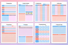 Girl Boss Planner: Empower Your Success - CraftNest - Digital Crafting and Art