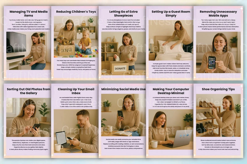 Ultimate Declutter Guidebook - CraftNest - Digital Crafting and Art