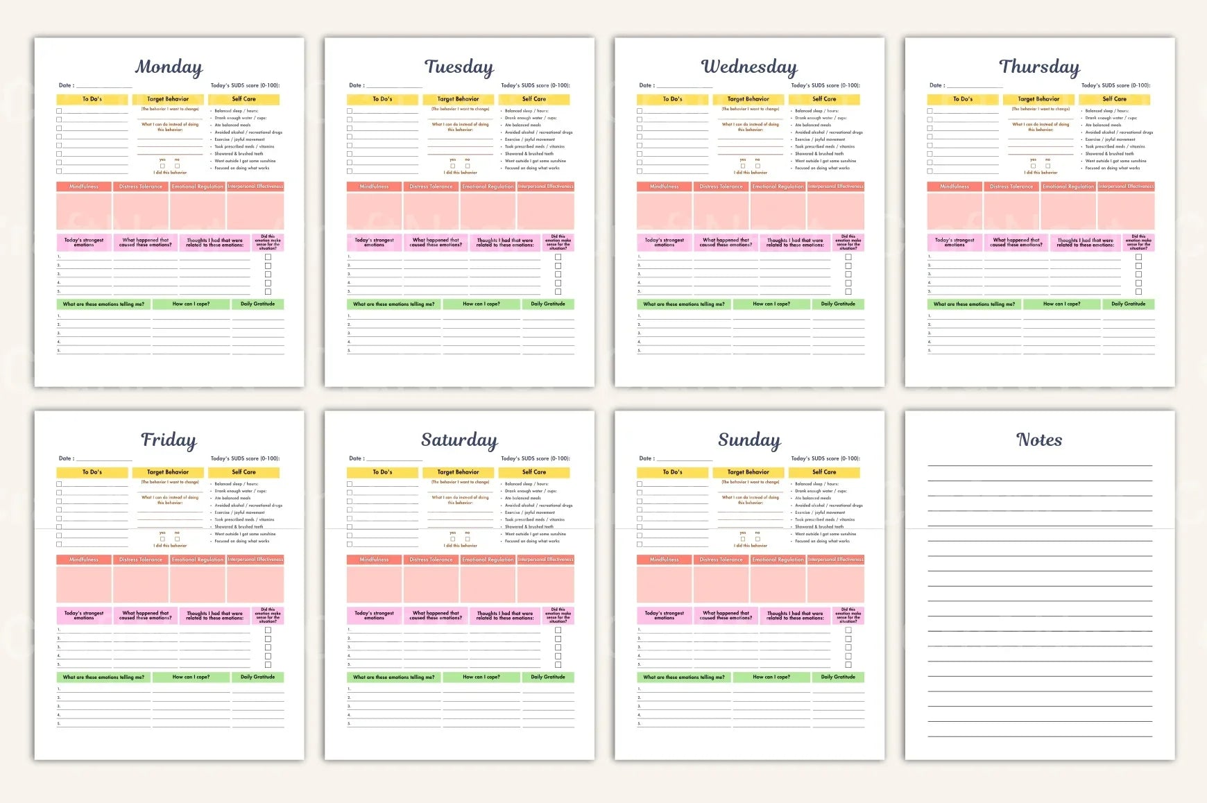 Dialectical Behavior Therapy Guide - CraftNest - Digital Crafting and Art