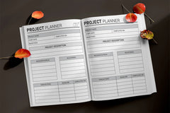Project Planner from 100 Planner - CraftNest - Digital Crafting and Art