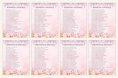 Self Discovery Prompts Book for Personal Growth - CraftNest - Digital Crafting and Art